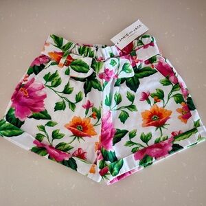 🌸 NWT Janie and Jack Floral Shorts Size 3